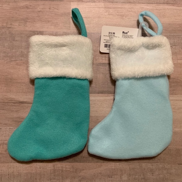 Paw Patrol Miniature Christmas Stockings 2pc NWT - Picture 4 of 4